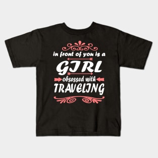 Travel Adventure South Gift Girl Kids T-Shirt